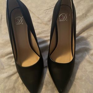 Black heels